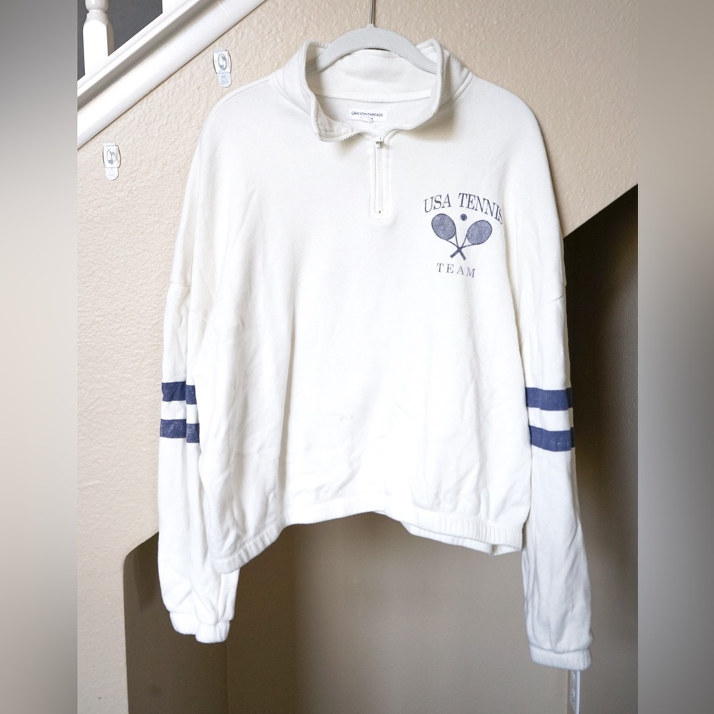 USA Tennis Quarter Zip US XL